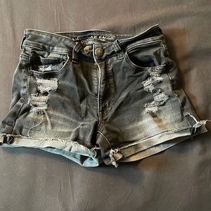 Hi Rise Shortie American Eagle Super Super Stretch Shorties